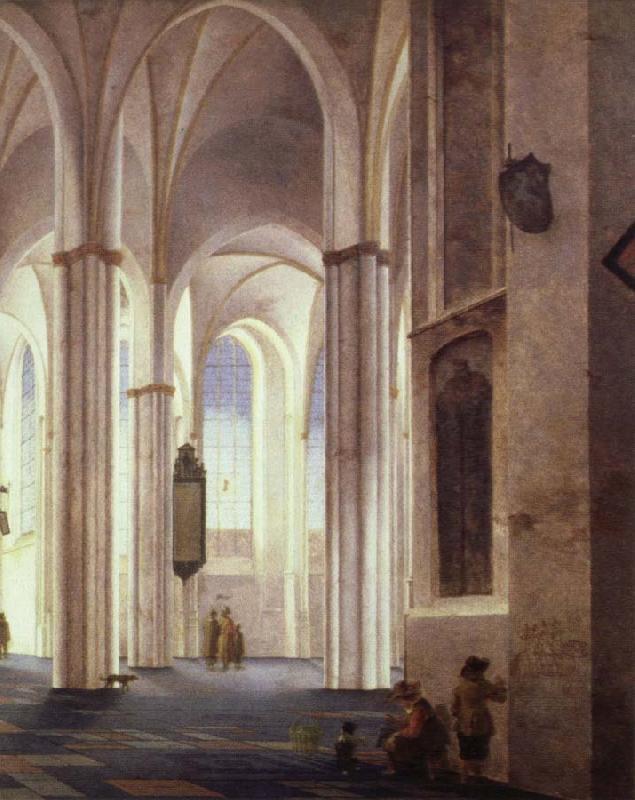 Pieter Saenredam the lnterior of the buurkerk at utrecht Sweden oil painting art